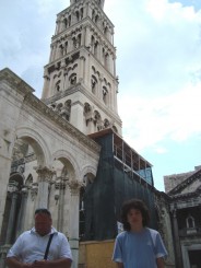 Croatia - Split cu Palatul lui Diocliţian