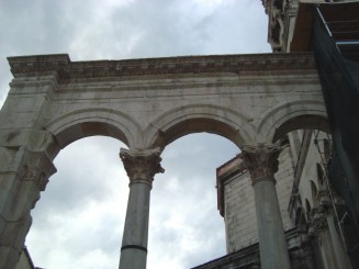 Croatia - Split cu Palatul lui Diocliţian