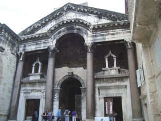 Croatia - Split cu Palatul lui Diocliţian