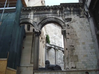 Croatia - Split cu Palatul lui Diocliţian