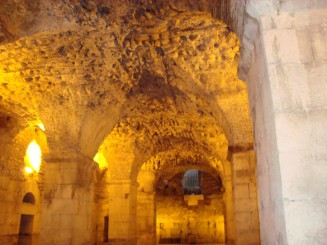 Croatia - Split cu Palatul lui Diocliţian