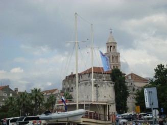 Croatia - Split cu Palatul lui Diocliţian