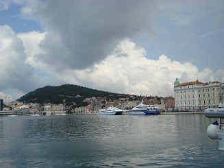 Croatia - Split cu Palatul lui Diocliţian