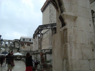 Croatia - Split cu Palatul lui Diocliţian