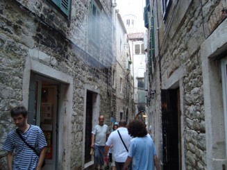 Croatia - Split cu Palatul lui Diocliţian