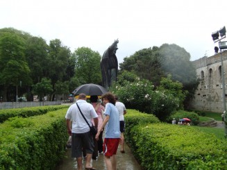 Croatia - Split cu Palatul lui Diocliţian