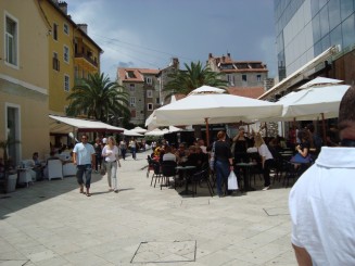 Croatia - Split cu Palatul lui Diocliţian