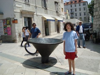 Croatia - Split cu Palatul lui Diocliţian