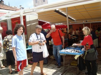 Croatia - Split cu Palatul lui Diocliţian