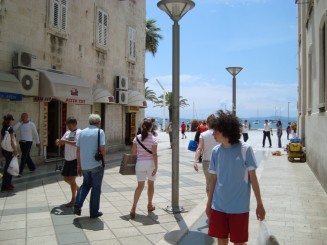 Croatia - Split cu Palatul lui Diocliţian