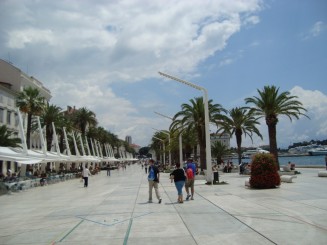 Croatia - Split cu Palatul lui Diocliţian