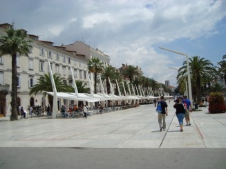 Croatia - Split cu Palatul lui Diocliţian