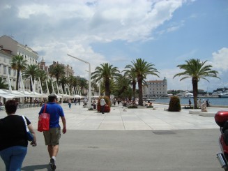 Croatia - Split cu Palatul lui Diocliţian