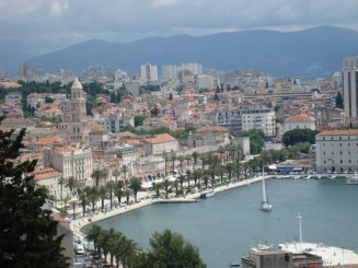 Croatia - Split cu Palatul lui Diocliţian
