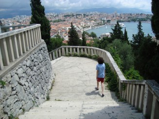 Croatia - Split cu Palatul lui Diocliţian