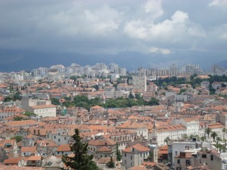 Croatia - Split cu Palatul lui Diocliţian