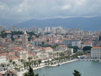 Croatia - Split cu Palatul lui Diocliţian