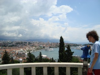 Croatia - Split cu Palatul lui Diocliţian