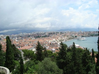 Croatia - Split cu Palatul lui Diocliţian