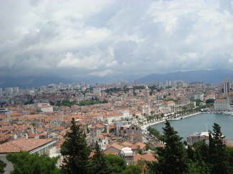 Croatia - Split cu Palatul lui Diocliţian