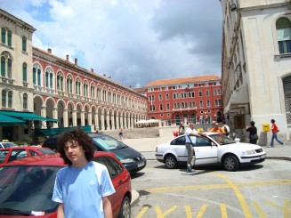 Croatia - Split cu Palatul lui Diocliţian