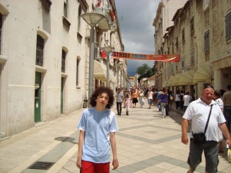 Croatia - Split cu Palatul lui Diocliţian