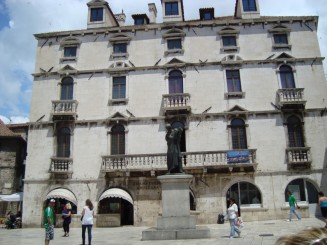 Croatia - Split cu Palatul lui Diocliţian