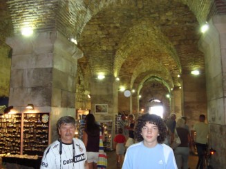 Croatia - Split cu Palatul lui Diocliţian