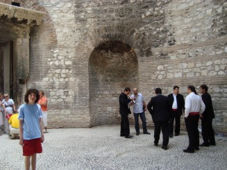 Croatia - Split cu Palatul lui Diocliţian
