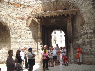 Croatia - Split cu Palatul lui Diocliţian
