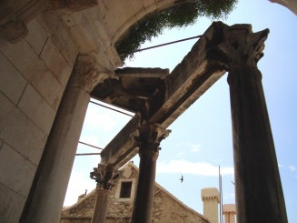 Croatia - Split cu Palatul lui Diocliţian