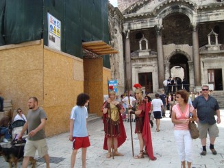 Croatia - Split cu Palatul lui Diocliţian