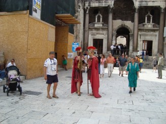 Croatia - Split cu Palatul lui Diocliţian