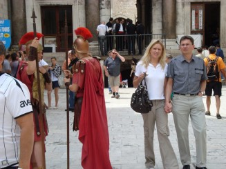 Croatia - Split cu Palatul lui Diocliţian