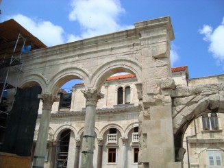 Croatia - Split cu Palatul lui Diocliţian