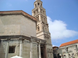 Croatia - Split cu Palatul lui Diocliţian