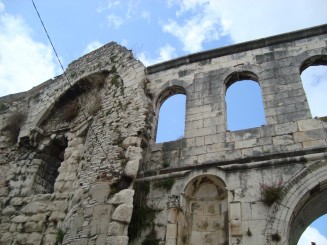 Croatia - Split cu Palatul lui Diocliţian