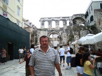 Croatia - Split cu Palatul lui Diocliţian