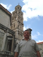 Croatia - Split cu Palatul lui Diocliţian