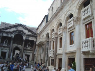Croatia - Split cu Palatul lui Diocliţian