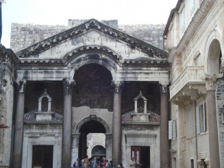 Croatia - Split cu Palatul lui Diocliţian