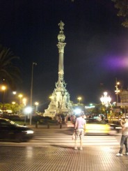 Barcelona by night-Mirador de Colom