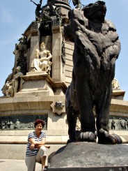 statuie Cristofor Columb+statuia mea