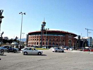 spre parcul montjuic