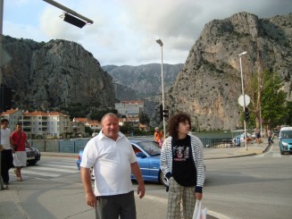 Croatia - Staţiunea Omis şi rafting în canionul râului Cetina.