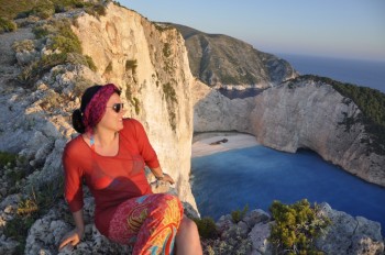 apus de soare la Navagio