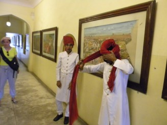 India - Jaipur - City Palace, Hawa Mahal, Daniel - Maharajah of India