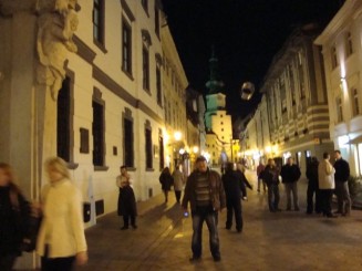 Bratistava by night
