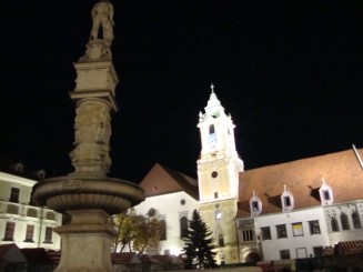 Bratistava by night
