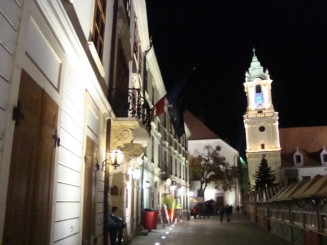 Bratistava by night